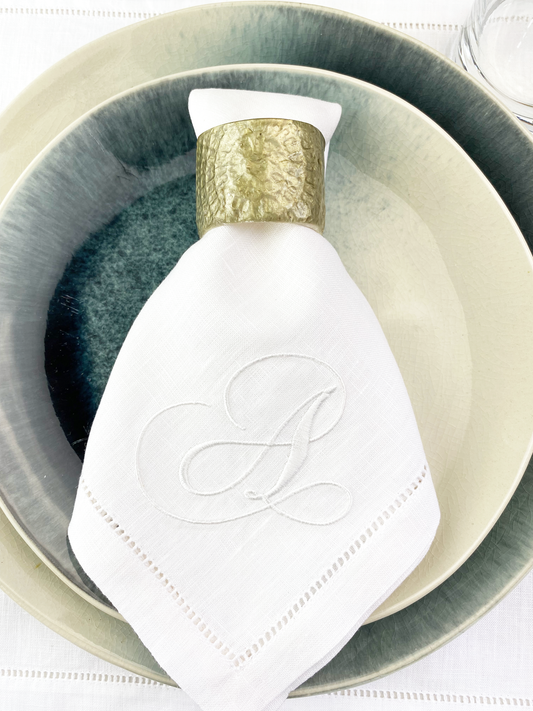 Lumina Capiz Napkin Rings, Set of 2