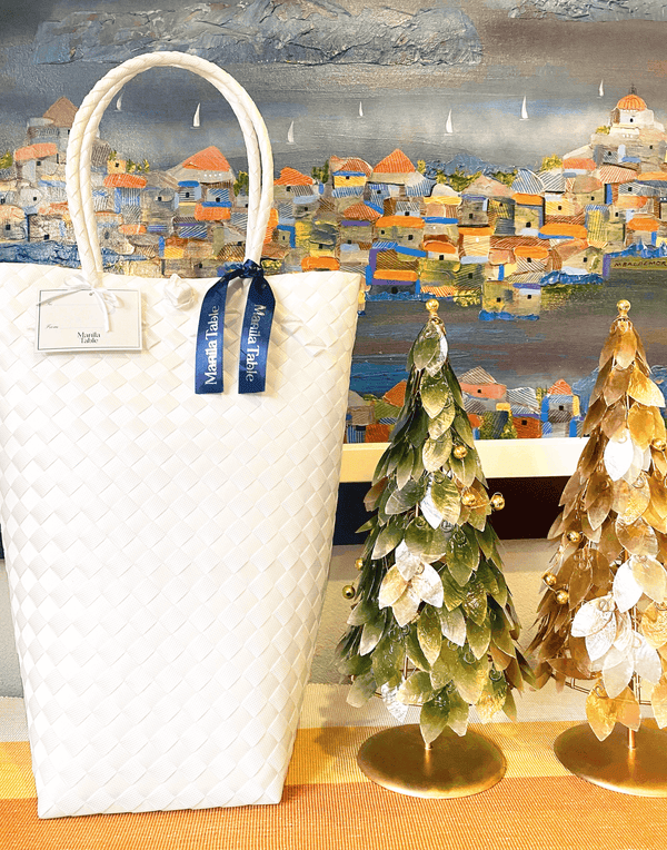 Capiz Christmas Tree Manila Table