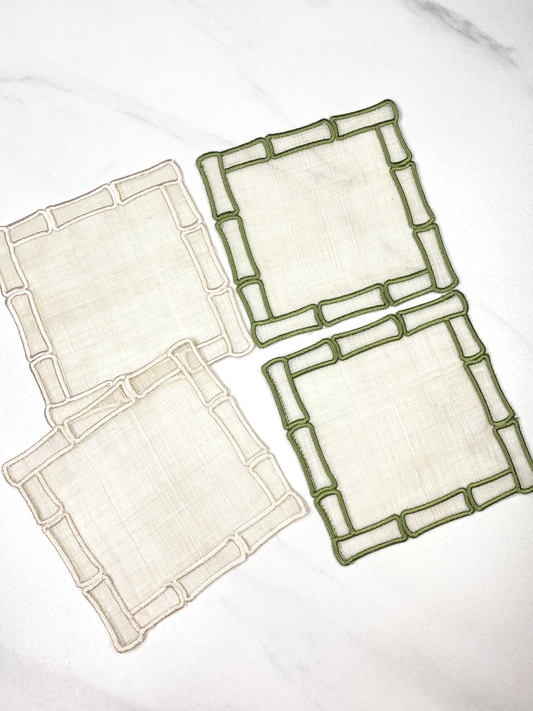 Kawayan Piña Coasters, Set of 2