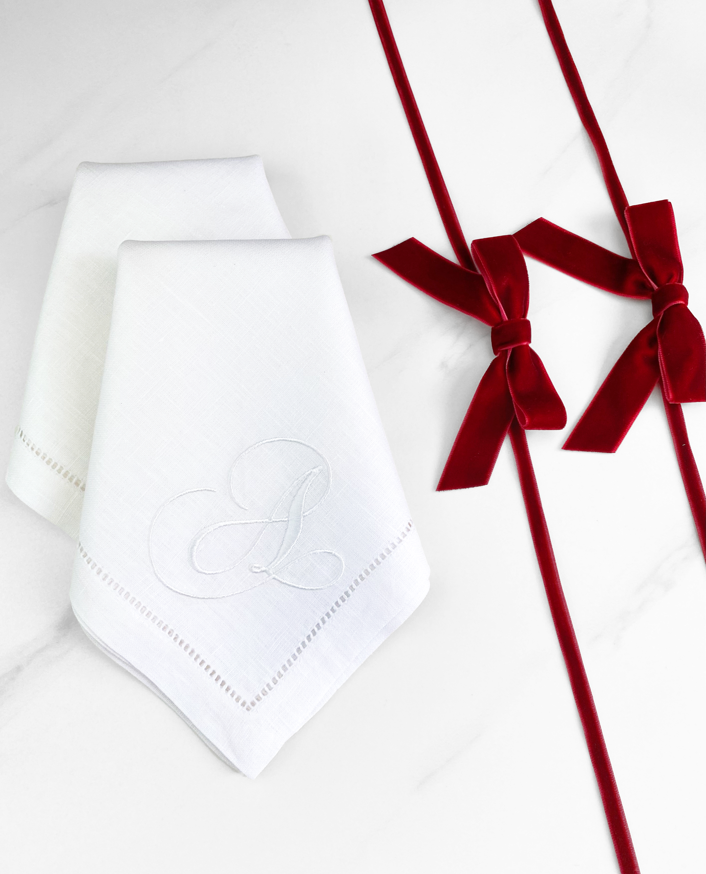 Audra Set: Table Napkins, Napkin Bows